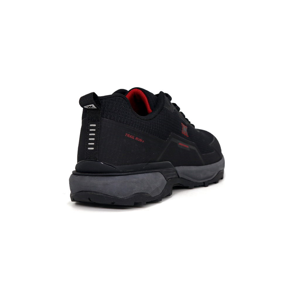 ZAPATILLAS OUTDOOR HOMBRE KAIDA 1777-H26Q2 NEGRO ROJO - 2