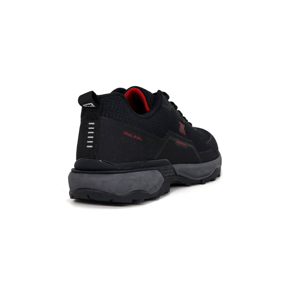 ZAPATILLAS OUTDOOR HOMBRE KAIDA 1777-H26Q2 NEGRO ROJO - 2