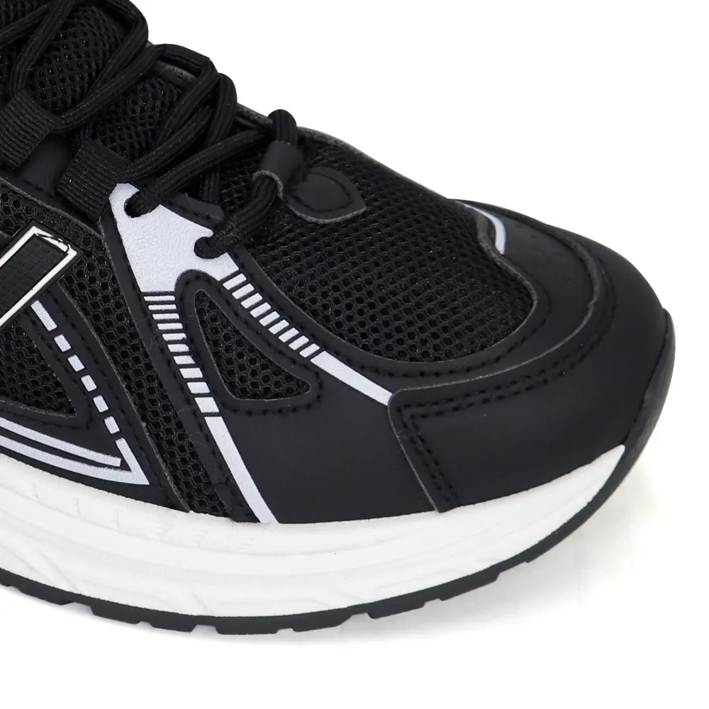 ZAPATILLAS RUNNING HOMBRE GAEL 7101-26Q2 NEGRO - 4