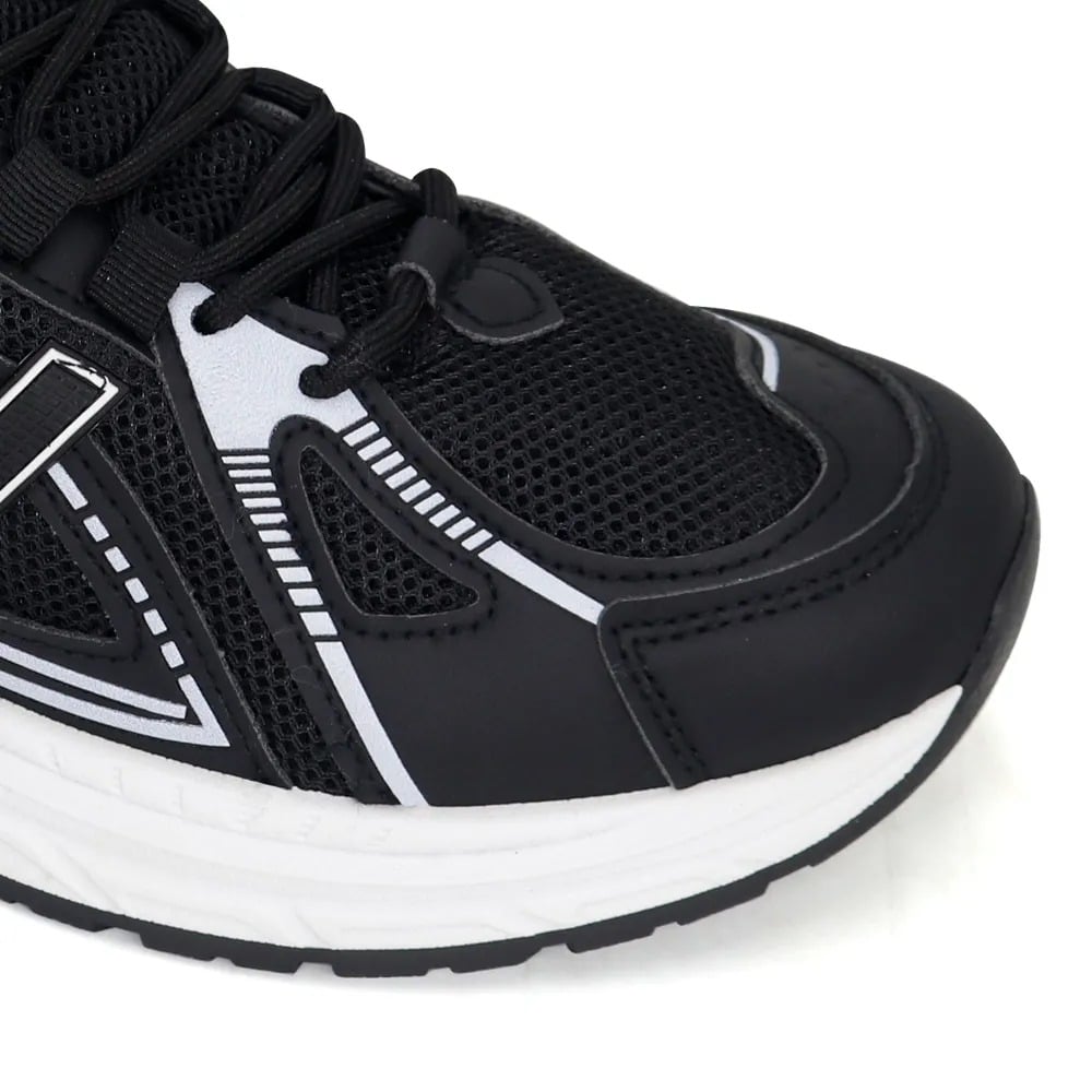 ZAPATILLAS RUNNING HOMBRE GAEL 7101-26Q2 NEGRO - 4