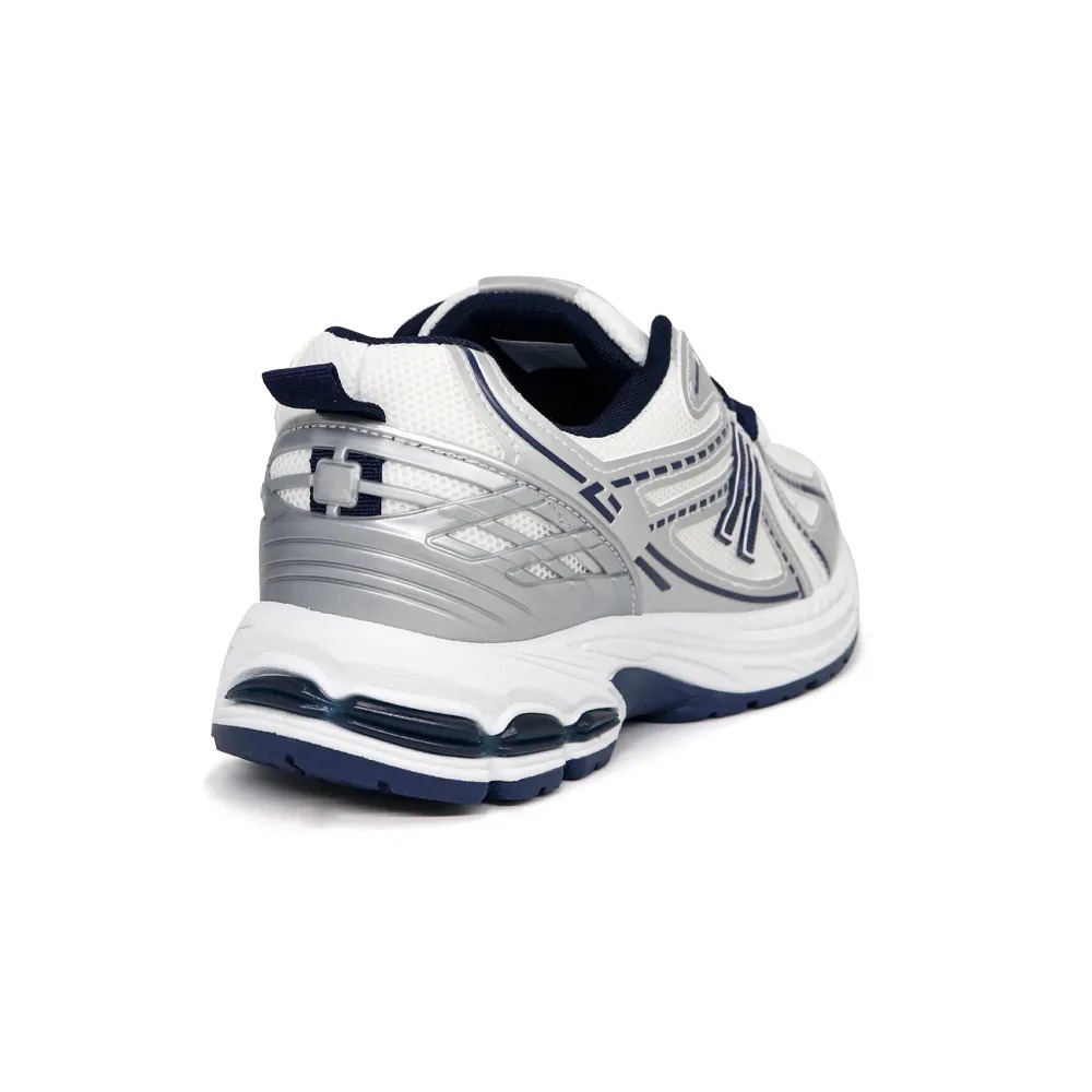 ZAPATILLAS RUNNING HOMBRE GAEL 7101-26Q2 PLATA MARINO - 2