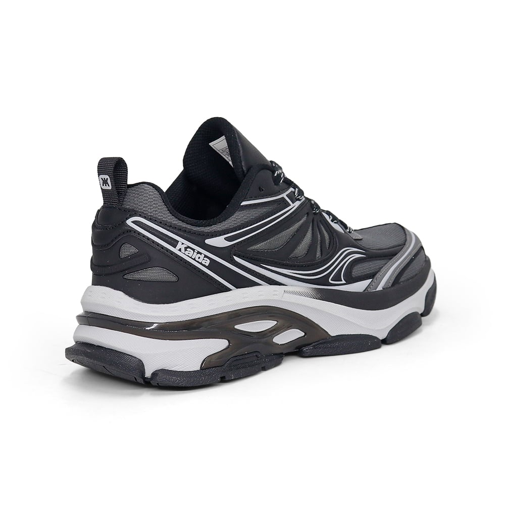 ZAPATILLAS RUNNING HOMBRE KAIDA 2771-H26Q2 NEGRO GRIS - 2