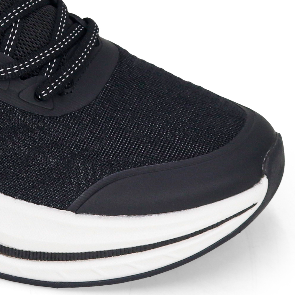 ZAPATILLAS RUNNING HOMBRE KAIDA 3183-H26Q2 NEGRO BLANCO - 4