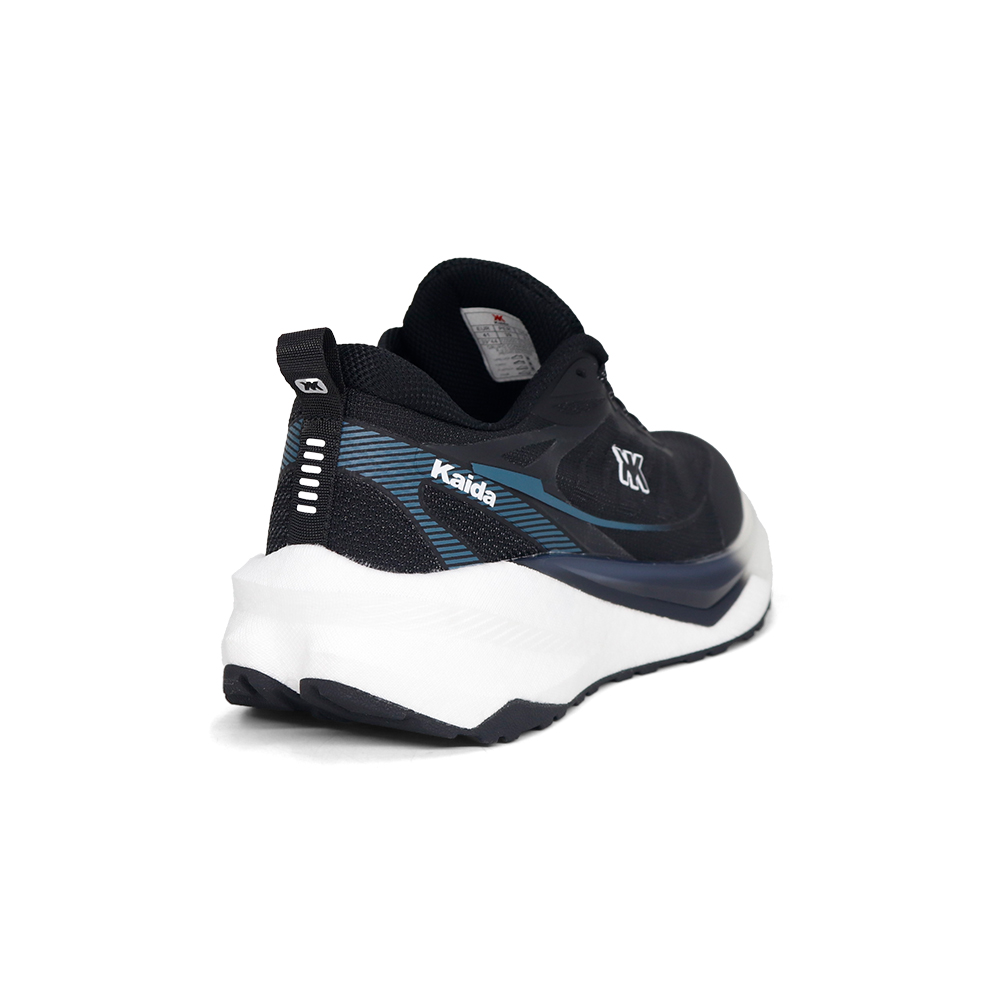 ZAPATILLAS RUNNING HOMBRE KAIDA 2776-H26Q2 NEGRO BLANCO - 2