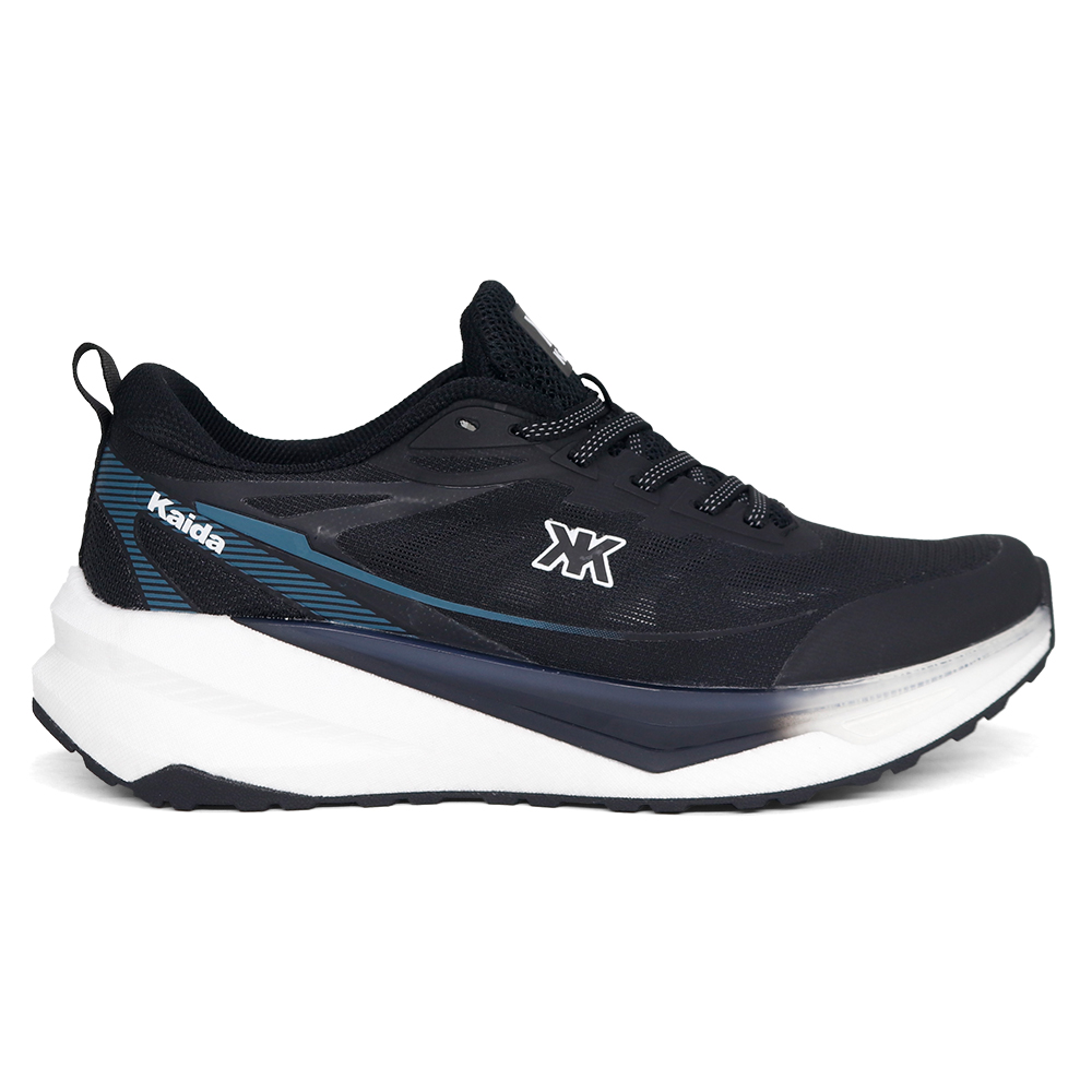ZAPATILLAS RUNNING HOMBRE KAIDA 2776-H26Q2 NEGRO BLANCO - 5
