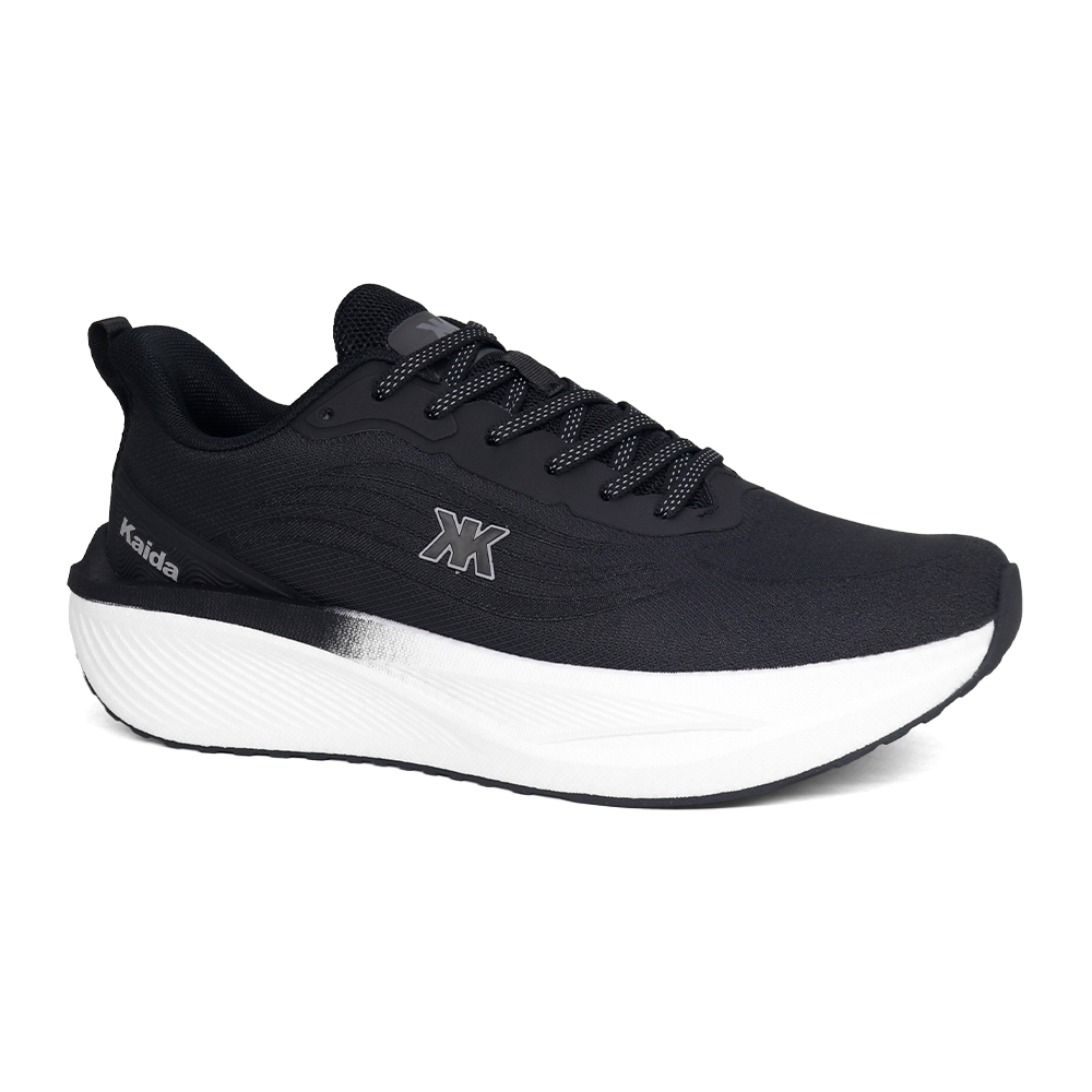 ZAPATILLAS RUNNING HOMBRE KAIDA 3311-H26Q2 NEGRO BLANCO - 1