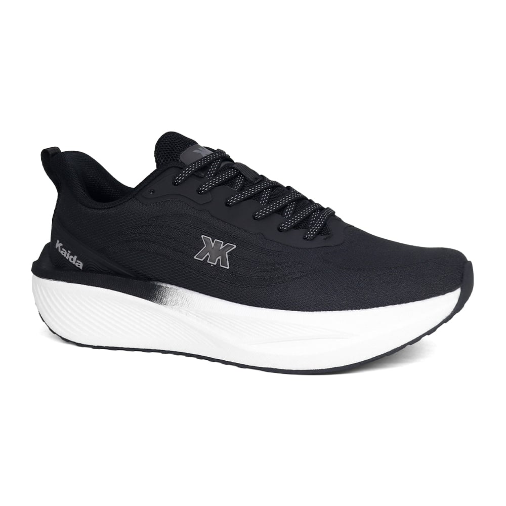 ZAPATILLAS RUNNING HOMBRE KAIDA 3311-H26Q2 NEGRO BLANCO - 1