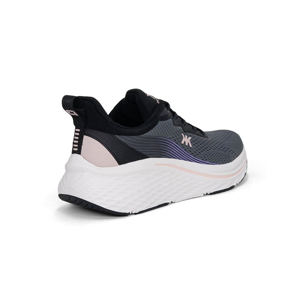 ZAPATILLAS RUNNING MUJER KAIDA 2586-M26Q2 GRIS OSCURO ROSA - 2