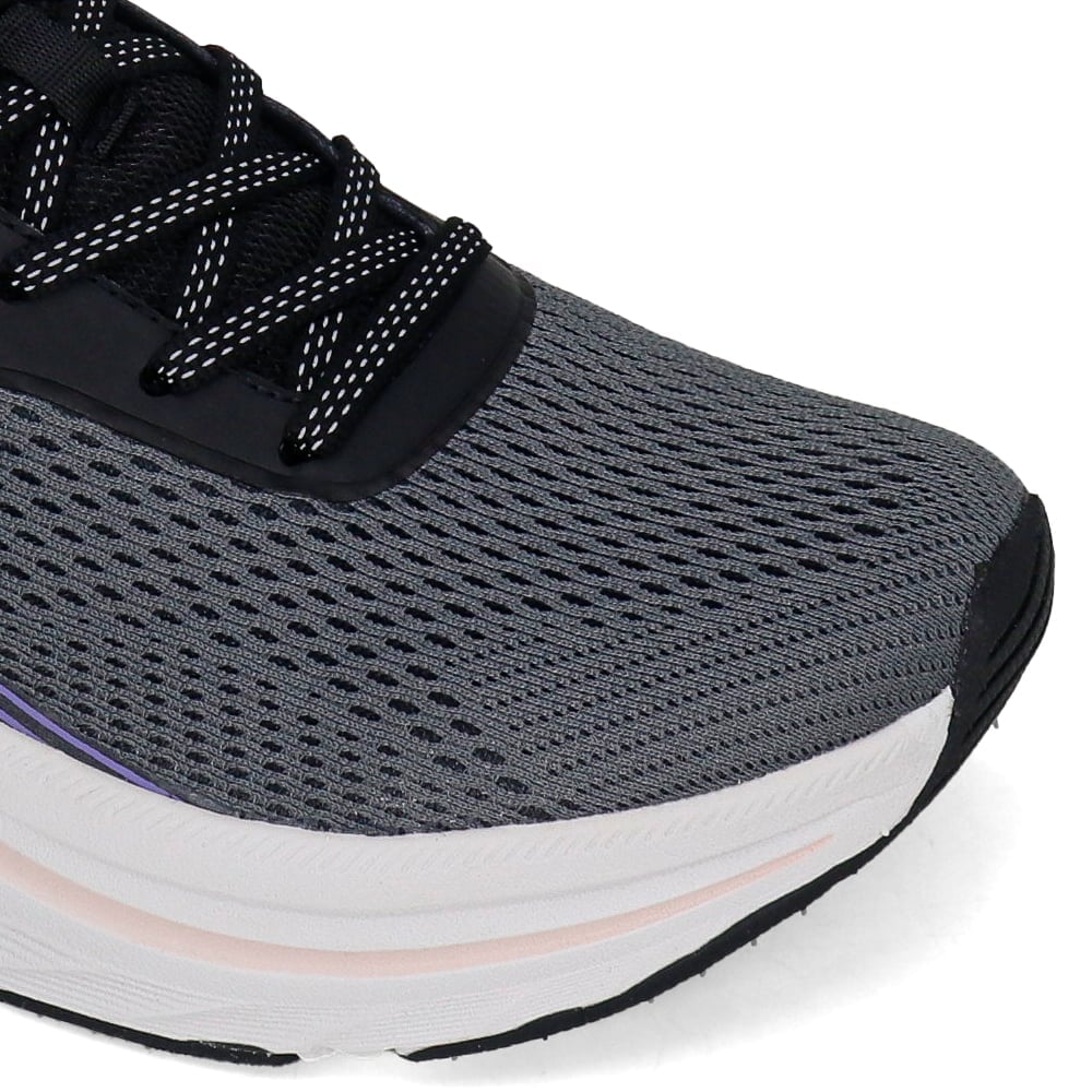 ZAPATILLAS RUNNING MUJER KAIDA 2586-M26Q2 GRIS OSCURO ROSA - 4