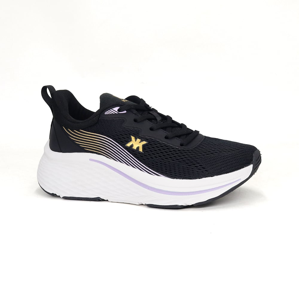 ZAPATILLAS RUNNING MUJER KAIDA 2586-M26Q2 NEGRO BLANCO - 1
