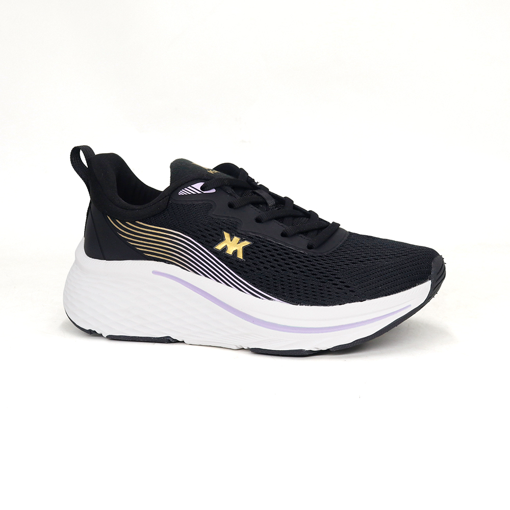 ZAPATILLAS RUNNING MUJER KAIDA 2586-M26Q2 NEGRO BLANCO - 1