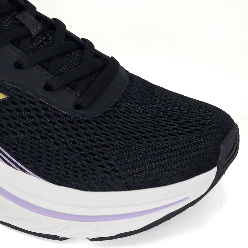 ZAPATILLAS RUNNING MUJER KAIDA 2586-M26Q2 NEGRO BLANCO - 4