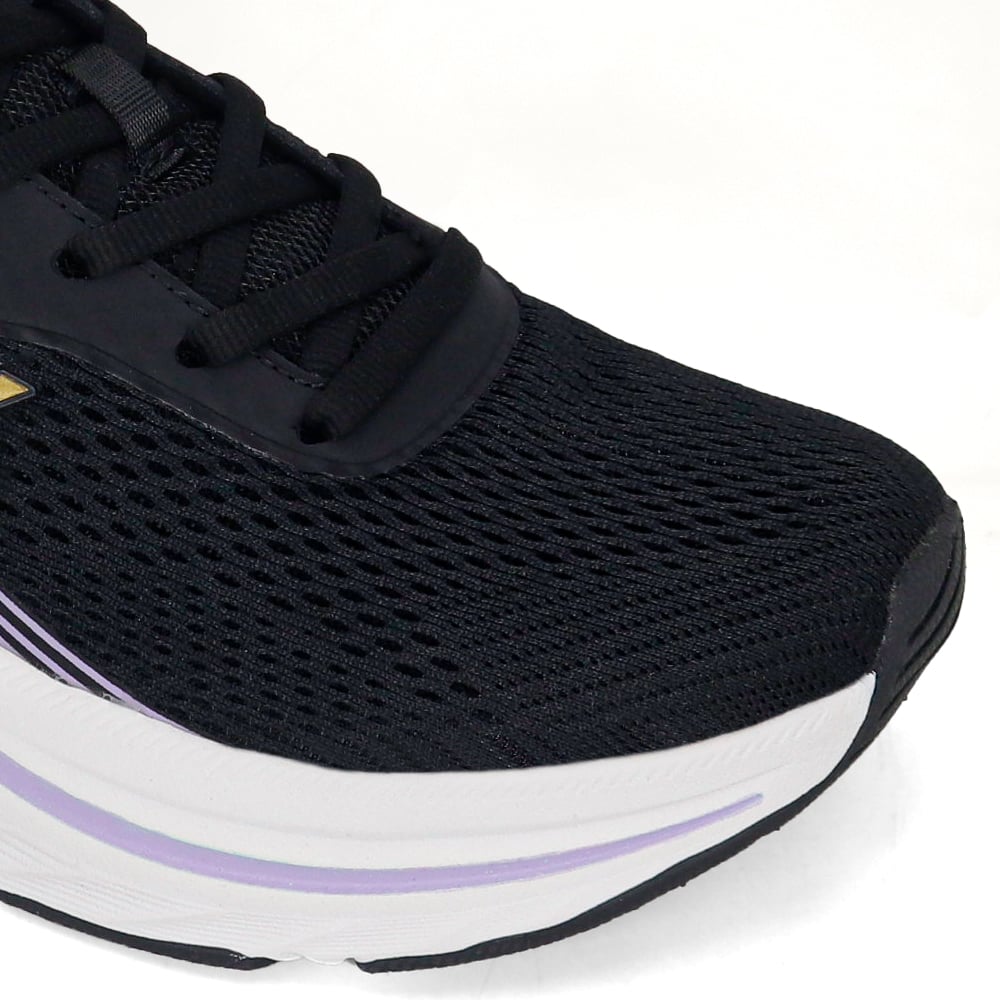 ZAPATILLAS RUNNING MUJER KAIDA 2586-M26Q2 NEGRO BLANCO - 4