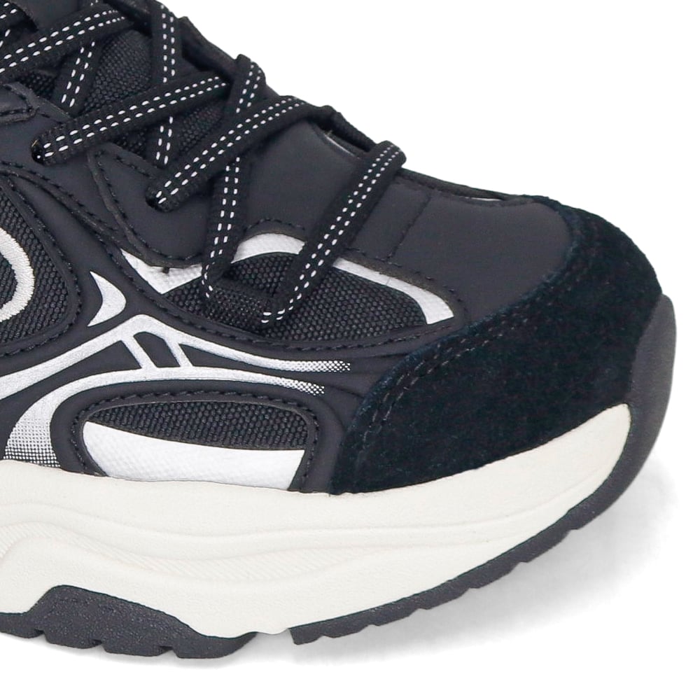 ZAPATILLAS DEPORTIVAS MUJER KAIDA 2612-M26Q2 NEGRO - 4