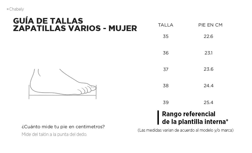 ZAPATILLA URBANAS MUJER CHABELY 26Q3.2YZ113 MARINO - 5