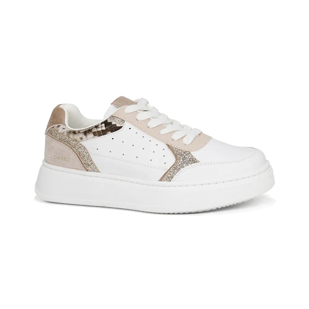 ZAPATILLA URBANAS MUJER CHABELY 26Q3.2YZ112 BLANCO ORO - 1