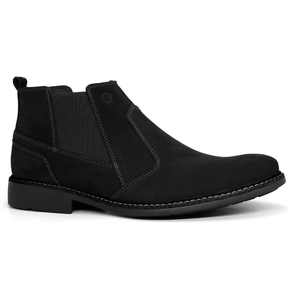BOTINES DE CUERO HOMBRE CONTERS BNX15-CL26Q3 NEGRO - 1