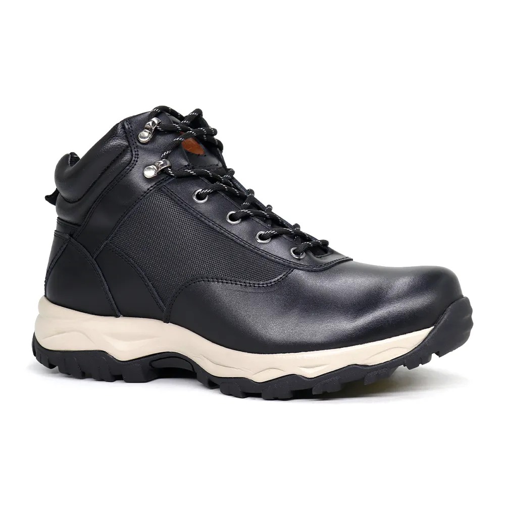 BOTINES HOMBRE KAIDA DE CUERO RK04-CL26Q3– NEGRO - 1