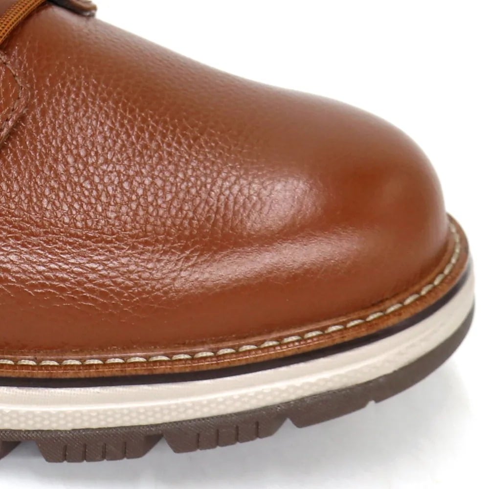 BOTINES HOMBRE KAIDA DE CUERO BX22-CL26Q3– MARRÓN - 4
