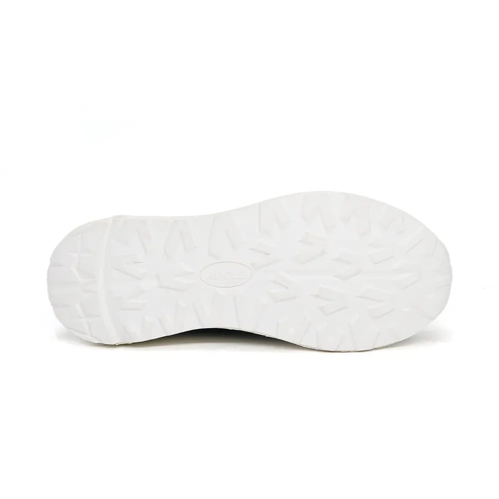 ZAPATILLAS DEPORTIVAS MUJER APOLO SIN CORDONES AD25-32Q4 NEGRO BLANCO - 3