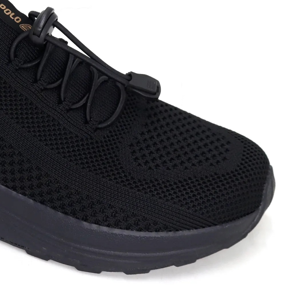 ZAPATILLAS DEPORTIVAS MUJER APOLO SIN CORDONES AD25-32Q4 NEGRO - 4