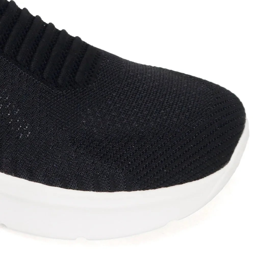 ZAPATILLAS DEPORTIVAS MUJER APOLO SIN CORDONES AD26-C1Q2 NEGRO - 4