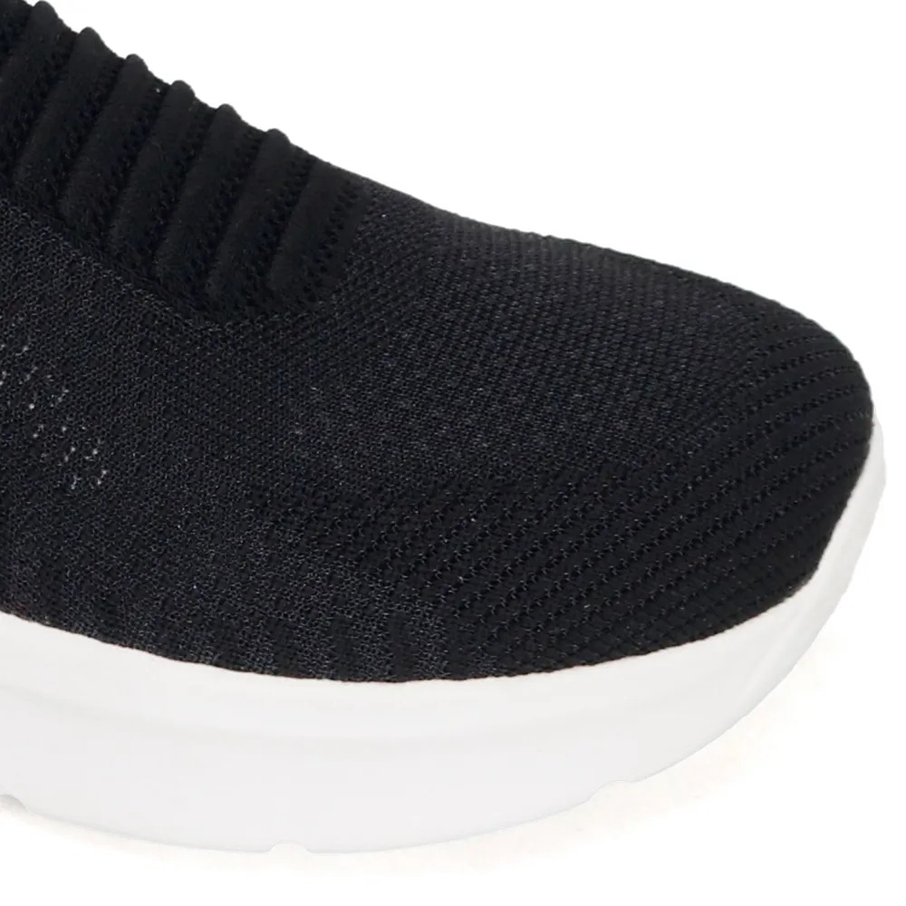 ZAPATILLAS DEPORTIVAS MUJER APOLO SIN CORDONES AD26-C1Q2 NEGRO - 4
