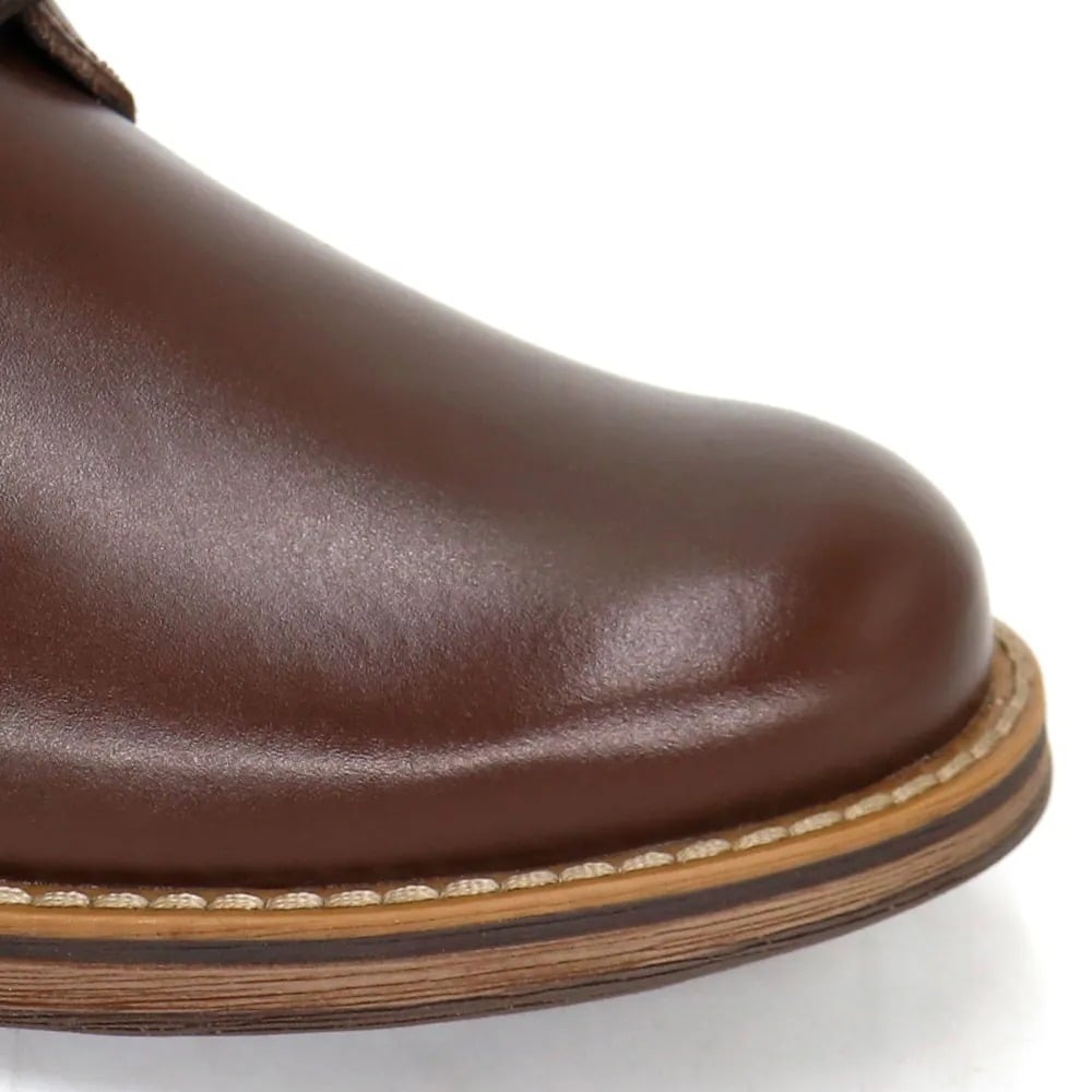 BOTINES HOMBRE KAIDA DE CUERO BF20-CL26Q3– MARRÓN - 4