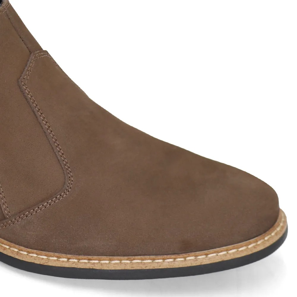 BOTINES DE CUERO HOMBRE CONTERS BNX15-CL26Q3 ARENA MARRÓN - 4