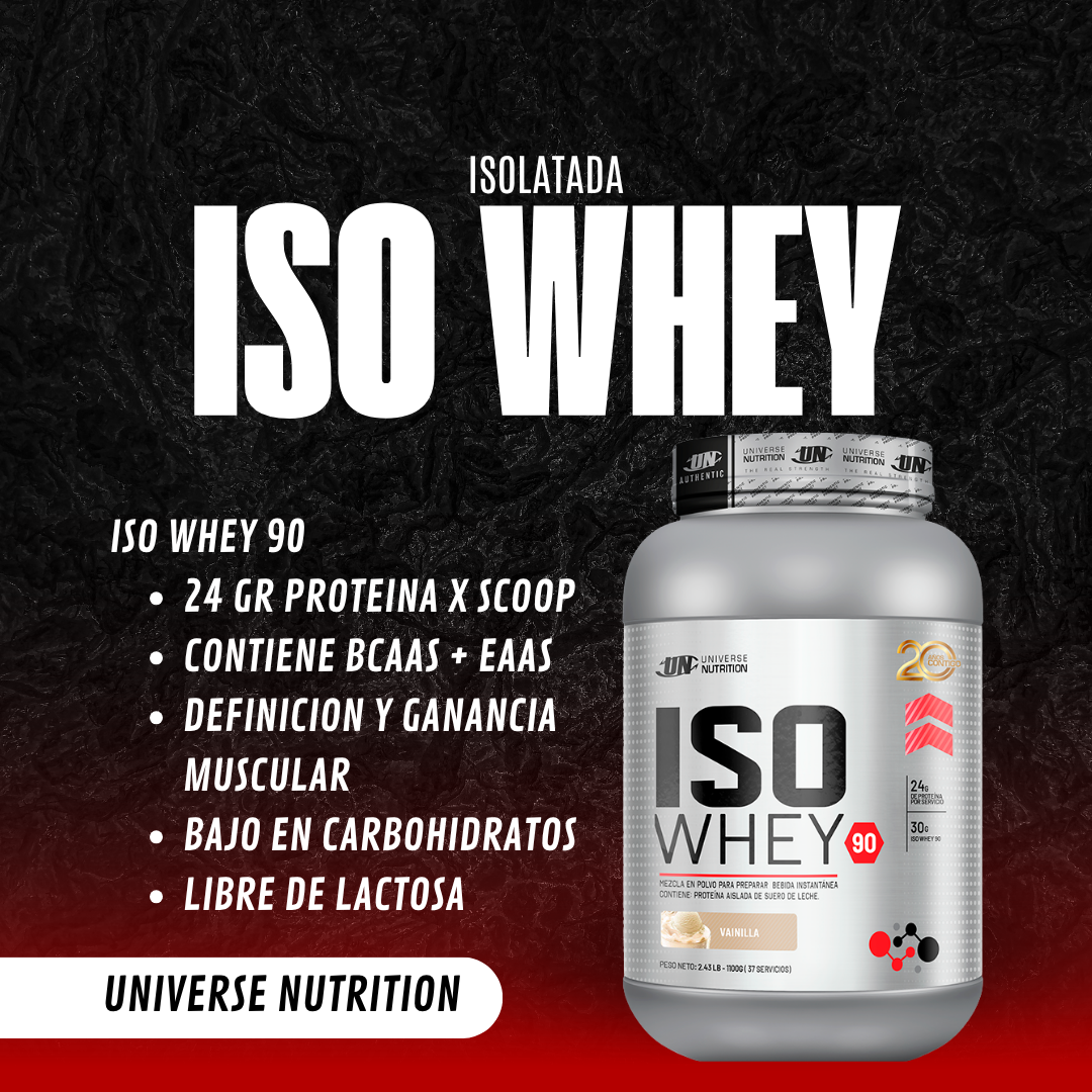 ISO WHEY 90 1.1 KG (COOKIES) + CREATINA UN 150 GRAMOS + 1 SHAKER - 2