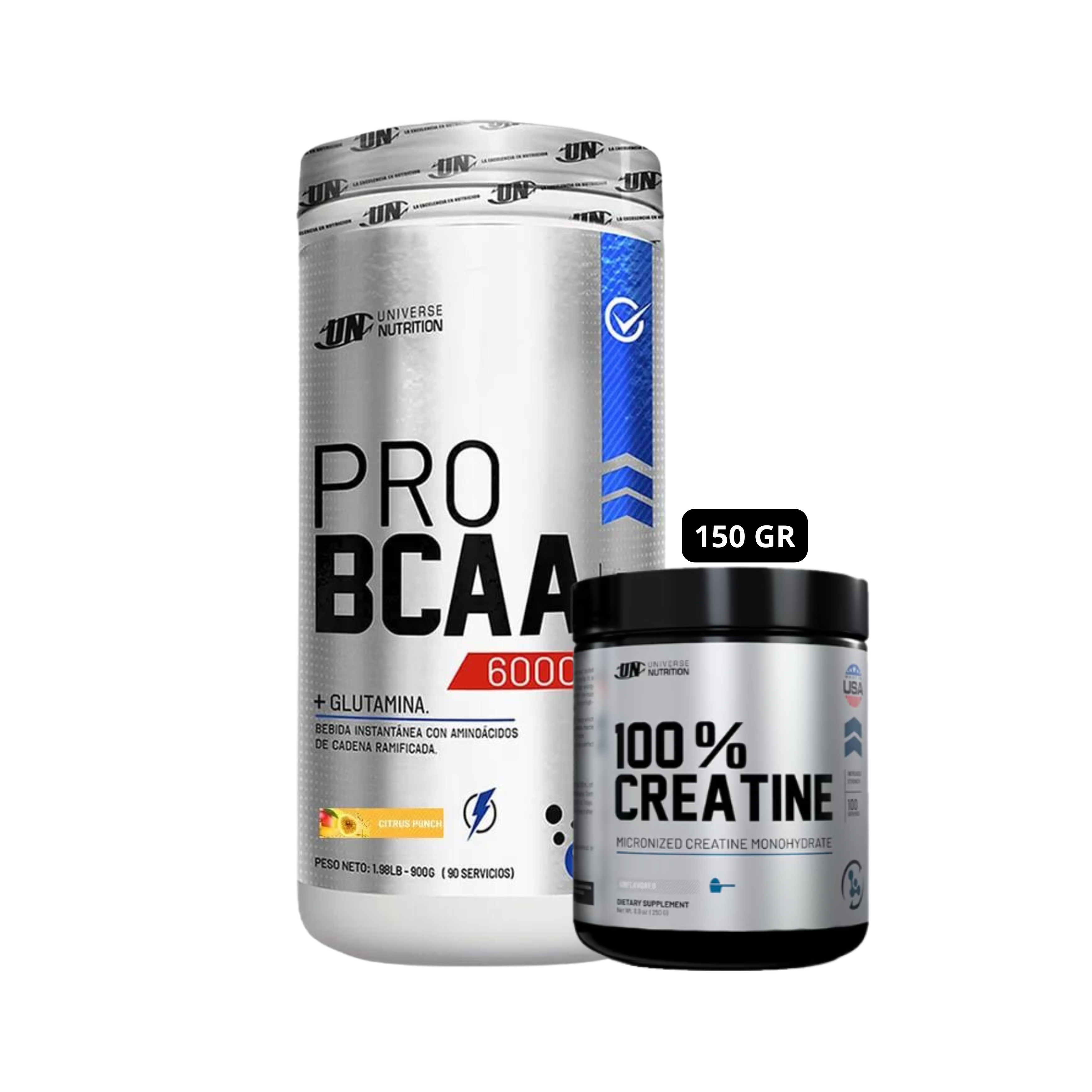 AMINOACIDO BCAA UN 1 KG (NARANJA) + CREATINA UN 150 GR. - 1