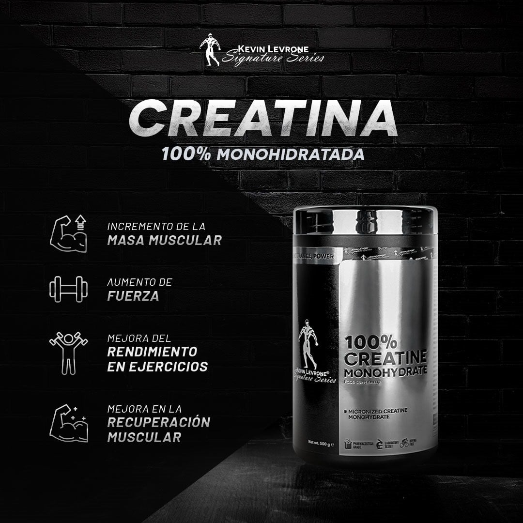 ISO WHEY 2.5 KG (CHOCOLATE) + CREATINA MONOHYDRATE KEVIN LEVRONE 300GR + 1 SHAKER - 3