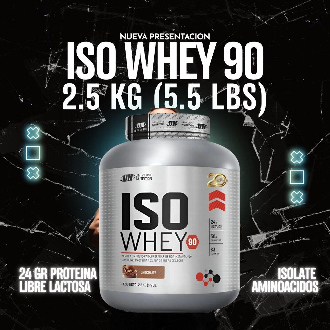 ISO WHEY 2.5 KG (VAINILLA) + CREATINA MONOHYDRATE KEVIN LEVRONE 300GR + 1 SHAKER - 2
