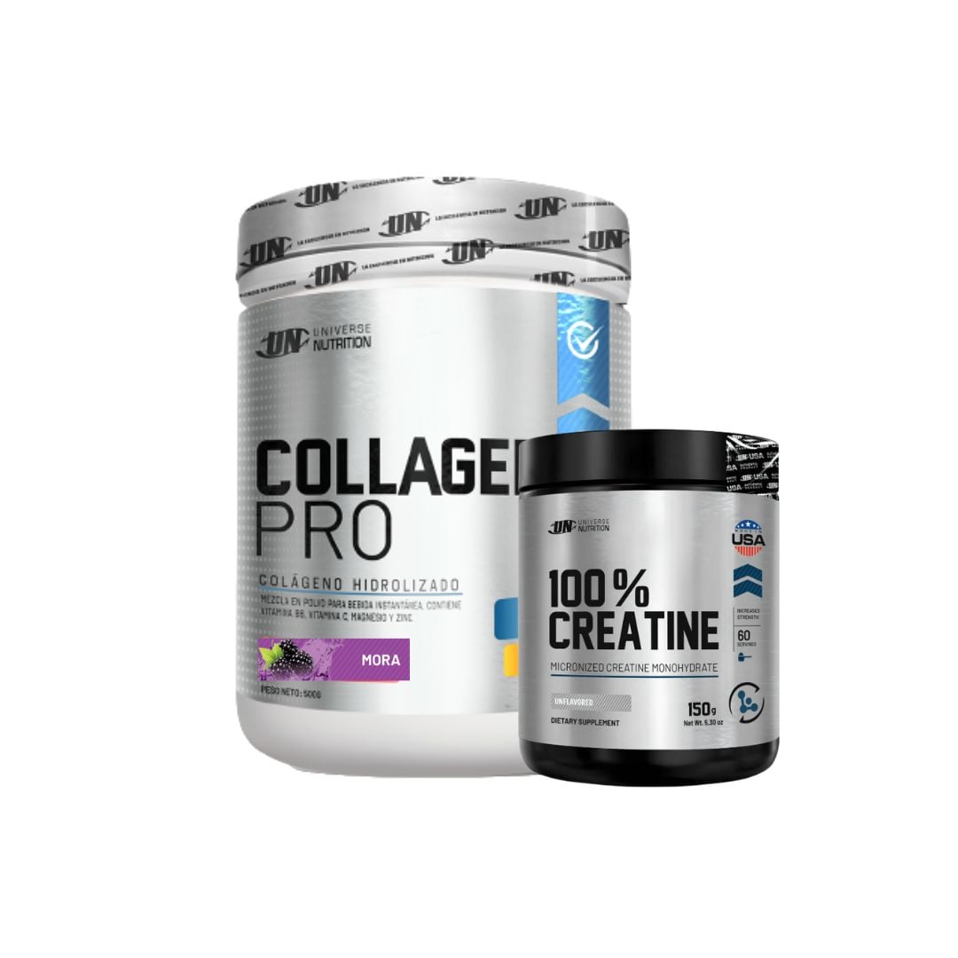 COLAGENO HIDROLIZADO 500 GR (MORA) + CREATINA UN 150 GR - 1