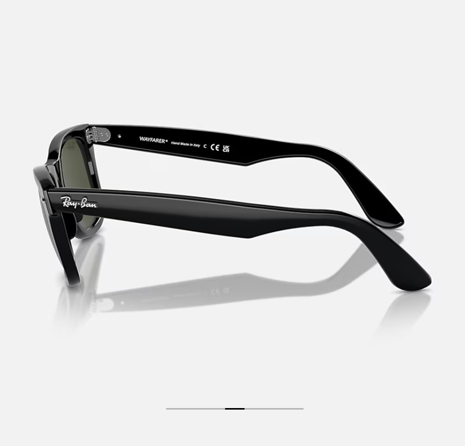 LENTES DE SOL RAY BAN RB2140 WAYFARER NEGRO TALLA 50 - 2