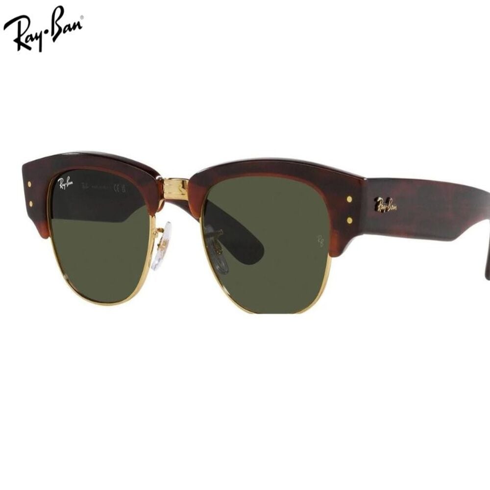 LENTE DE SOL RAY BAN - MEGA CLUBMASTER - 0RB0316S - MARRON TALLA 53 - 1