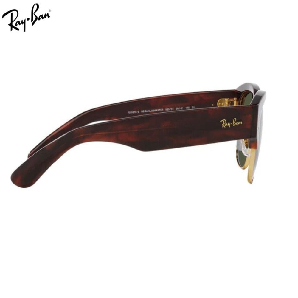 LENTE DE SOL RAY BAN - MEGA CLUBMASTER - 0RB0316S - MARRON TALLA 53 - 2
