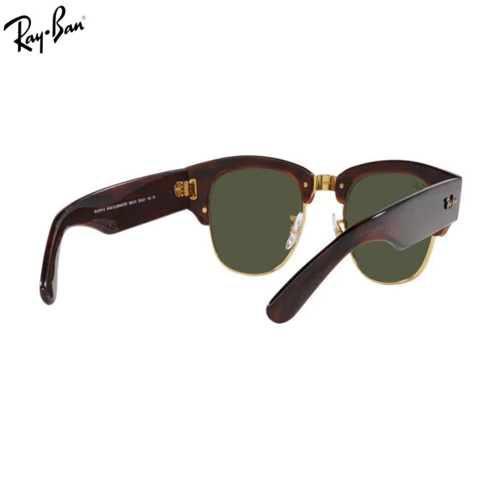 LENTE DE SOL RAY BAN - MEGA CLUBMASTER - 0RB0316S - MARRON TALLA 53 - 3