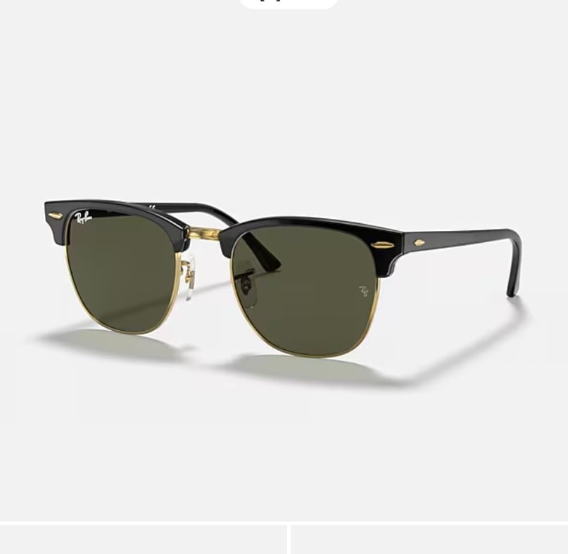 LENTES DE SOL RAY BAN CLUB MASTER RB3016 NEGRO 51M - 1