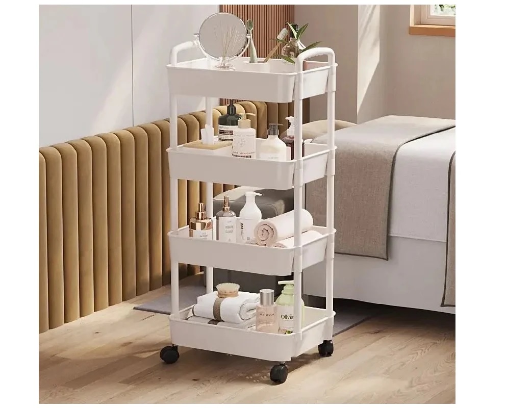 ORGANIZADOR METAL CARRITO MULTIUSOS 4 NIVELES - 3