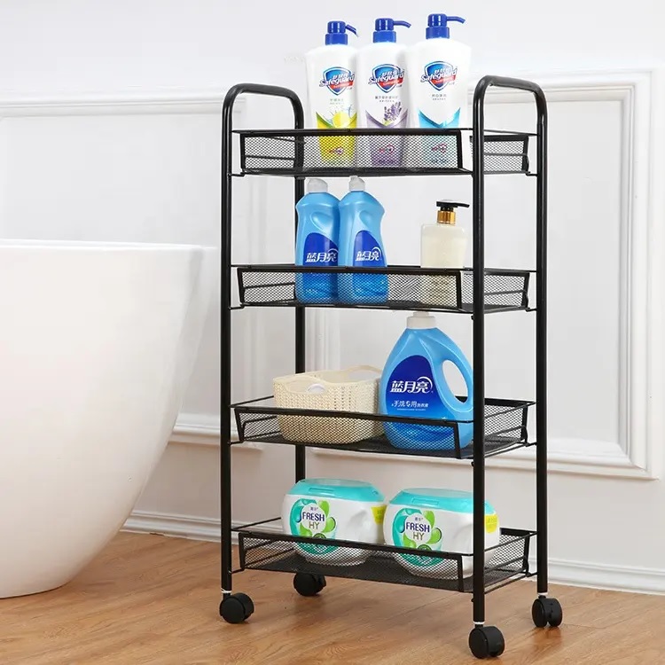 ORGANIZADOR METAL CARRITO MULTIUSOS 4 NIVELES - 4