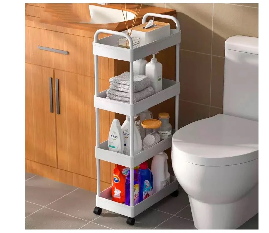 ORGANIZADOR METAL CARRITO MULTIUSOS 4 NIVELES - 5