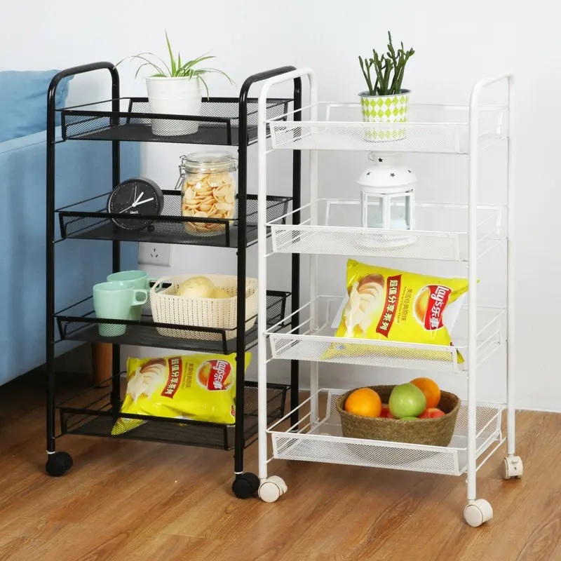 ORGANIZADOR METAL CARRITO MULTIUSOS 4 NIVELES - 6