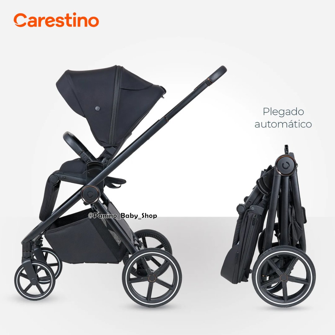 COCHE CUNA PREMIUM TRAVEL SYSTEM 3EN1 -BEVERLY V4- NEGRO - 6