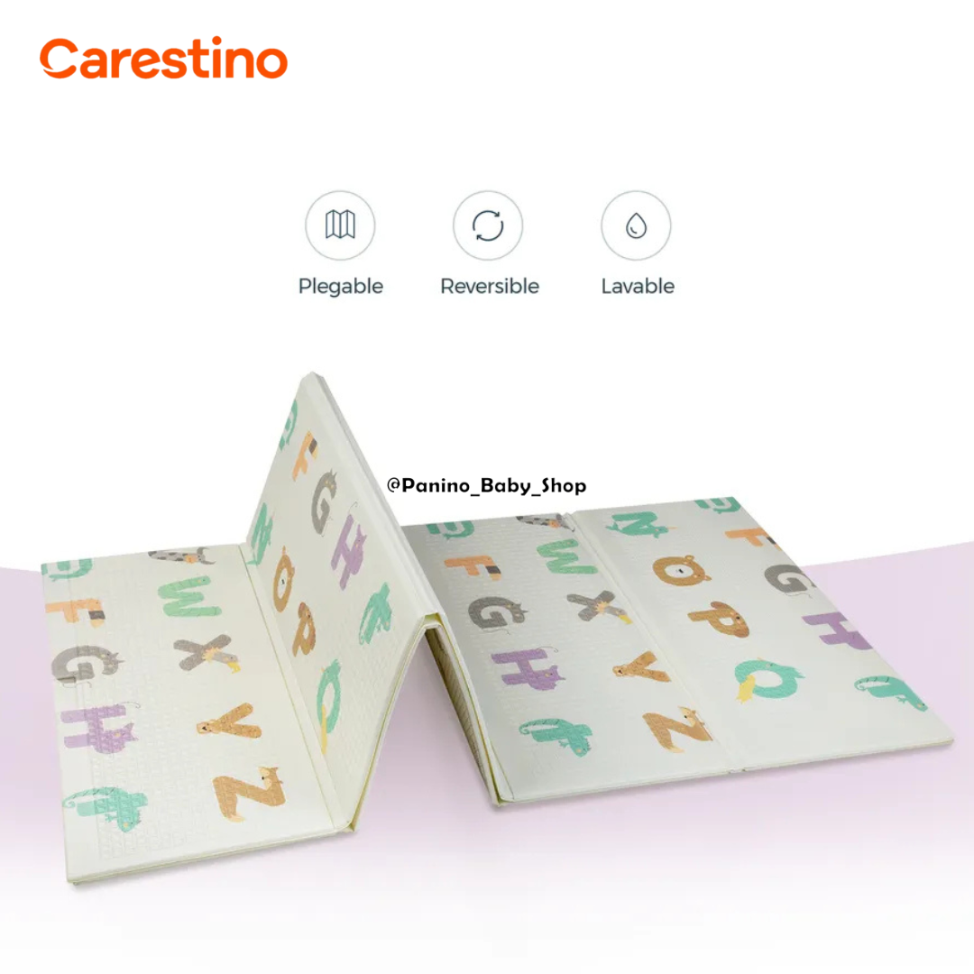 ALFOMBRA PLEGABLE PARA BEBÉ 180X200 CARESTINO -PASEO- NÚMEROS - 8