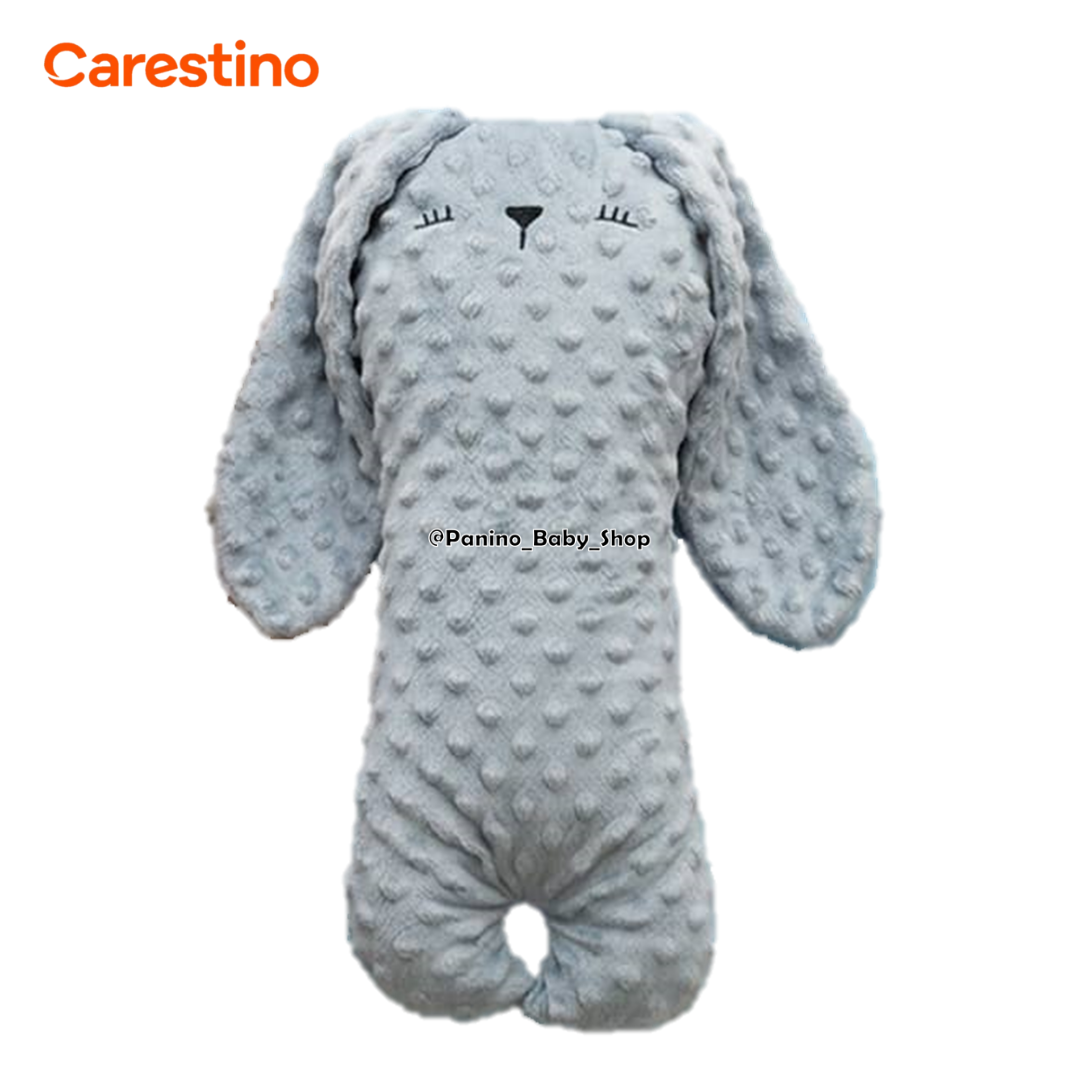 PELUCHE DE APEGO PARA BEBÉ CARESTINO -AMIGO- GRIS - 1