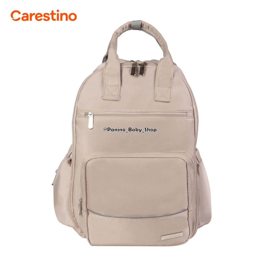 BOLSO PAÑALERA TÉRMICA CARESTINO -PRAGA V2- GREIGE - 1