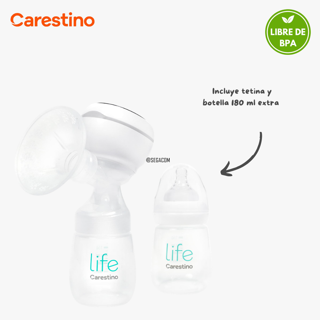 EXTRACTOR DE LECHE SACALECHE ELÉCTRICO -POCKET- WHITE - 6