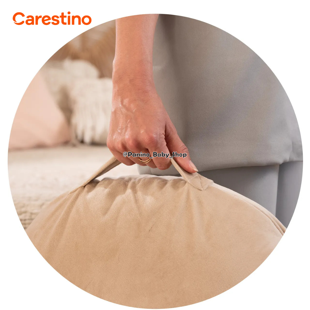 ALMOHADA COJIN DE LACTANCIA AMAMANTAR CARESTINO -OCEANO- AZUL - 4