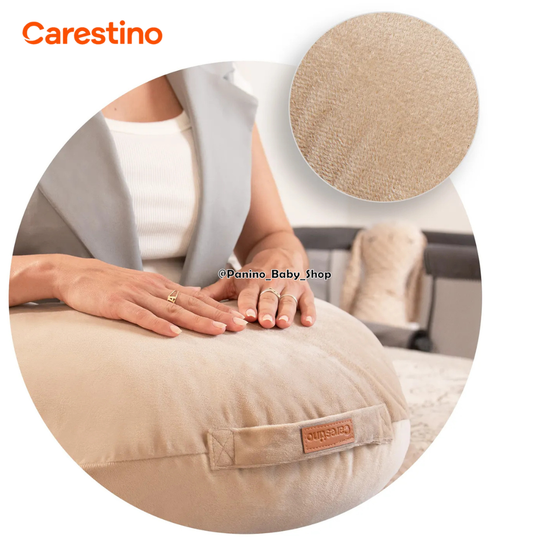 ALMOHADA COJIN DE LACTANCIA AMAMANTAR CARESTINO -OCEANO- AZUL - 7